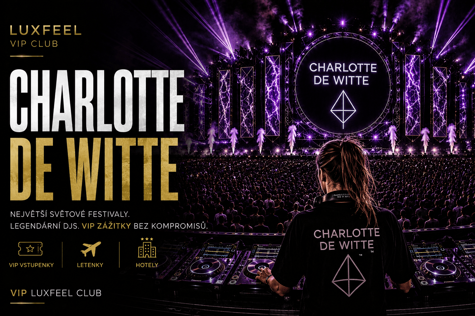 Charlotte de Witte – VIP vstupenky