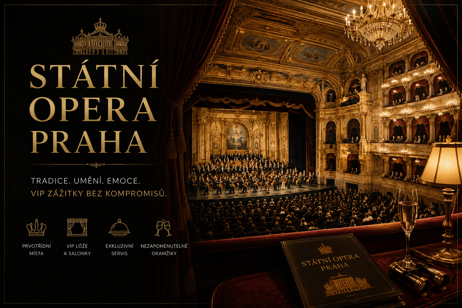 Státní opera Praha – VIP vstupenky