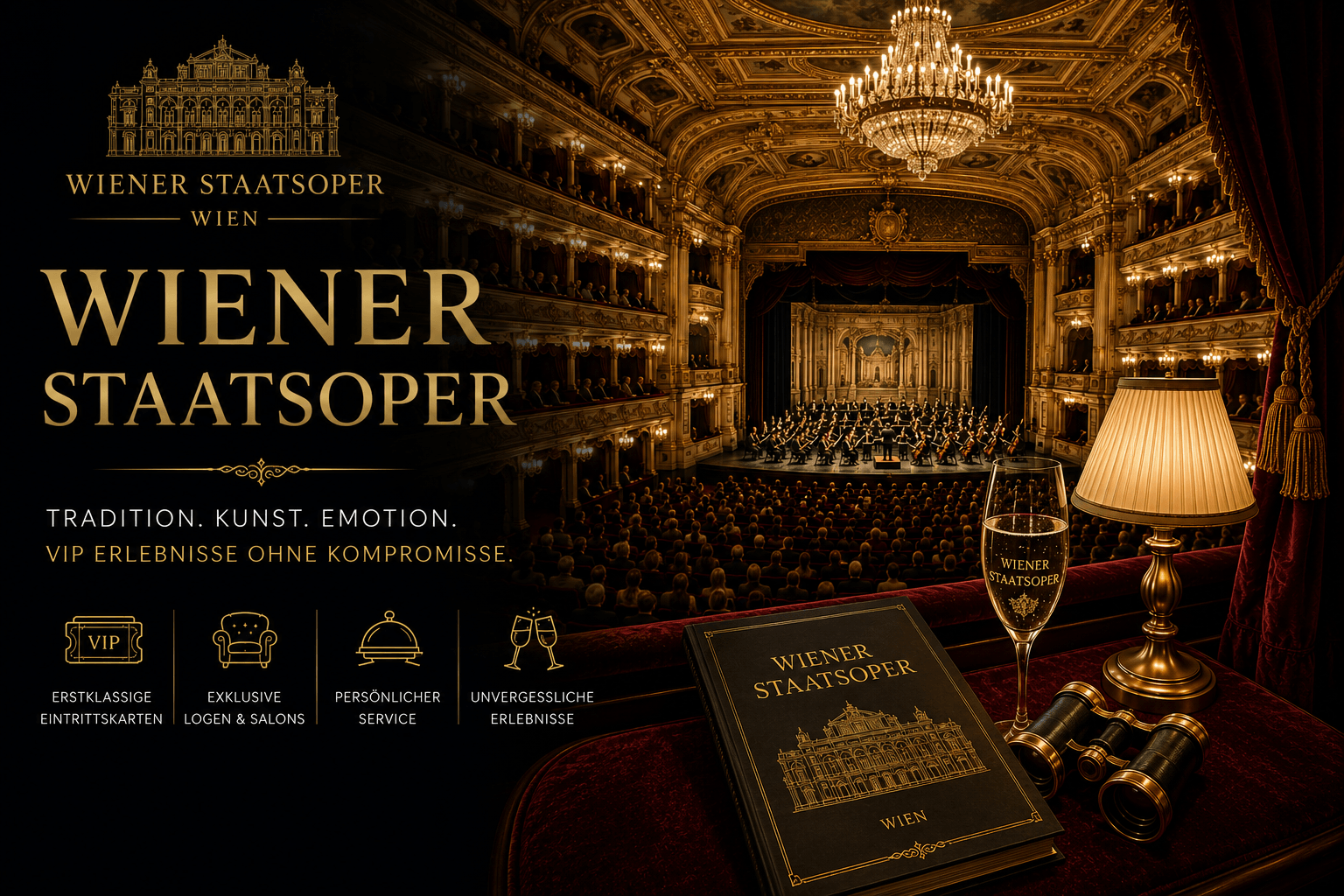 Wiener Staatsoper Vídeň – VIP vstupenky