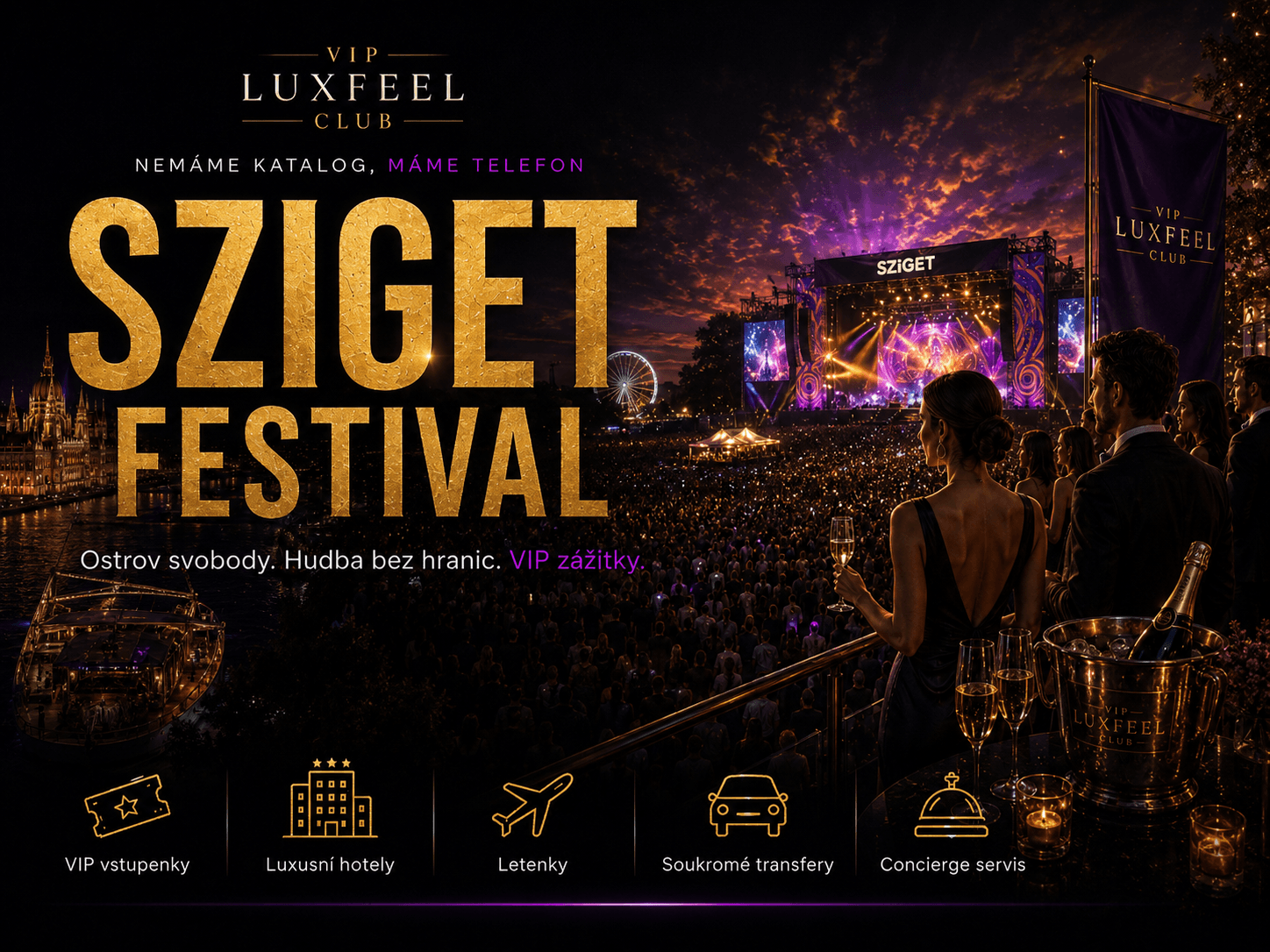 Sziget Festival Maďarsko