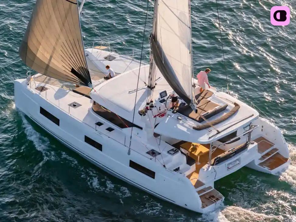 Lagoon 46 deck Ibiza