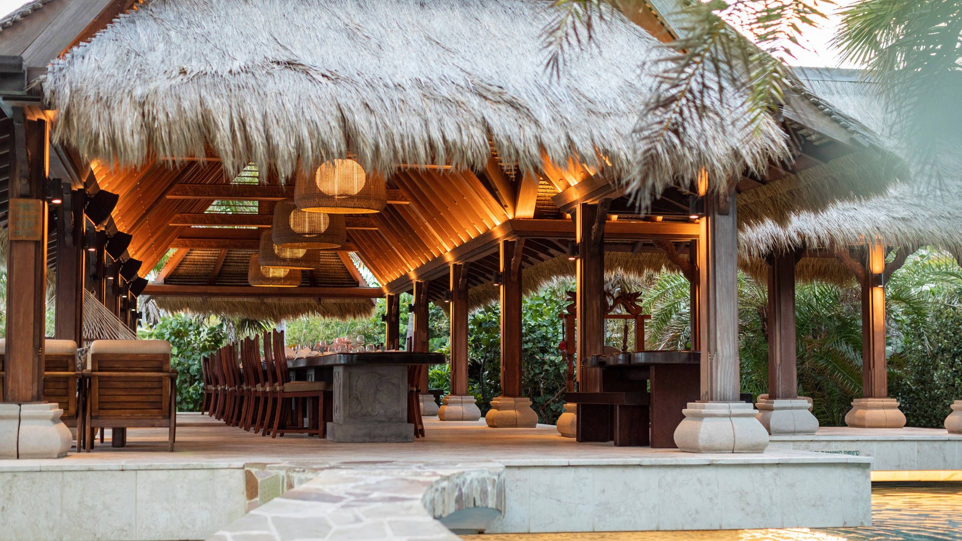 Necker Island Crocodile Pavilion