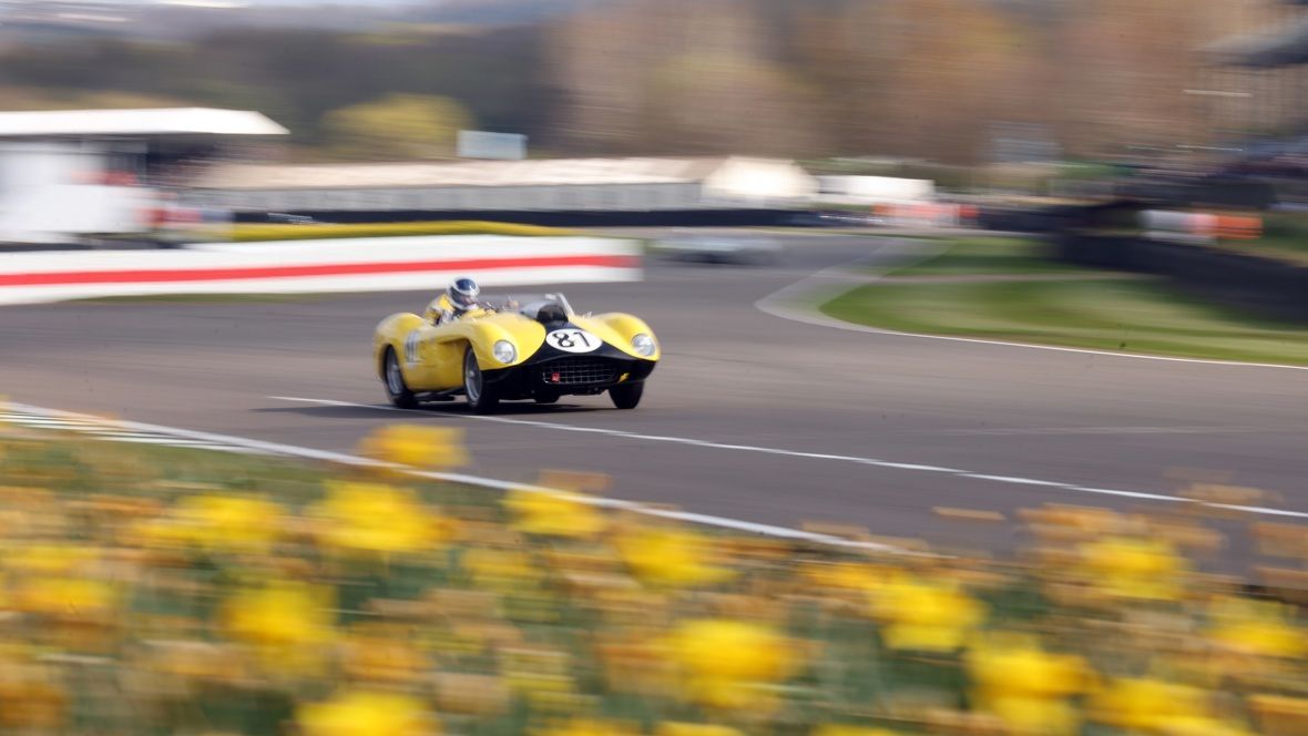 Historic racing action at Goodwood Members’ Meeting