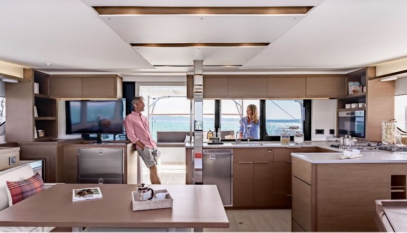 Lagoon 46 Caribbean interior